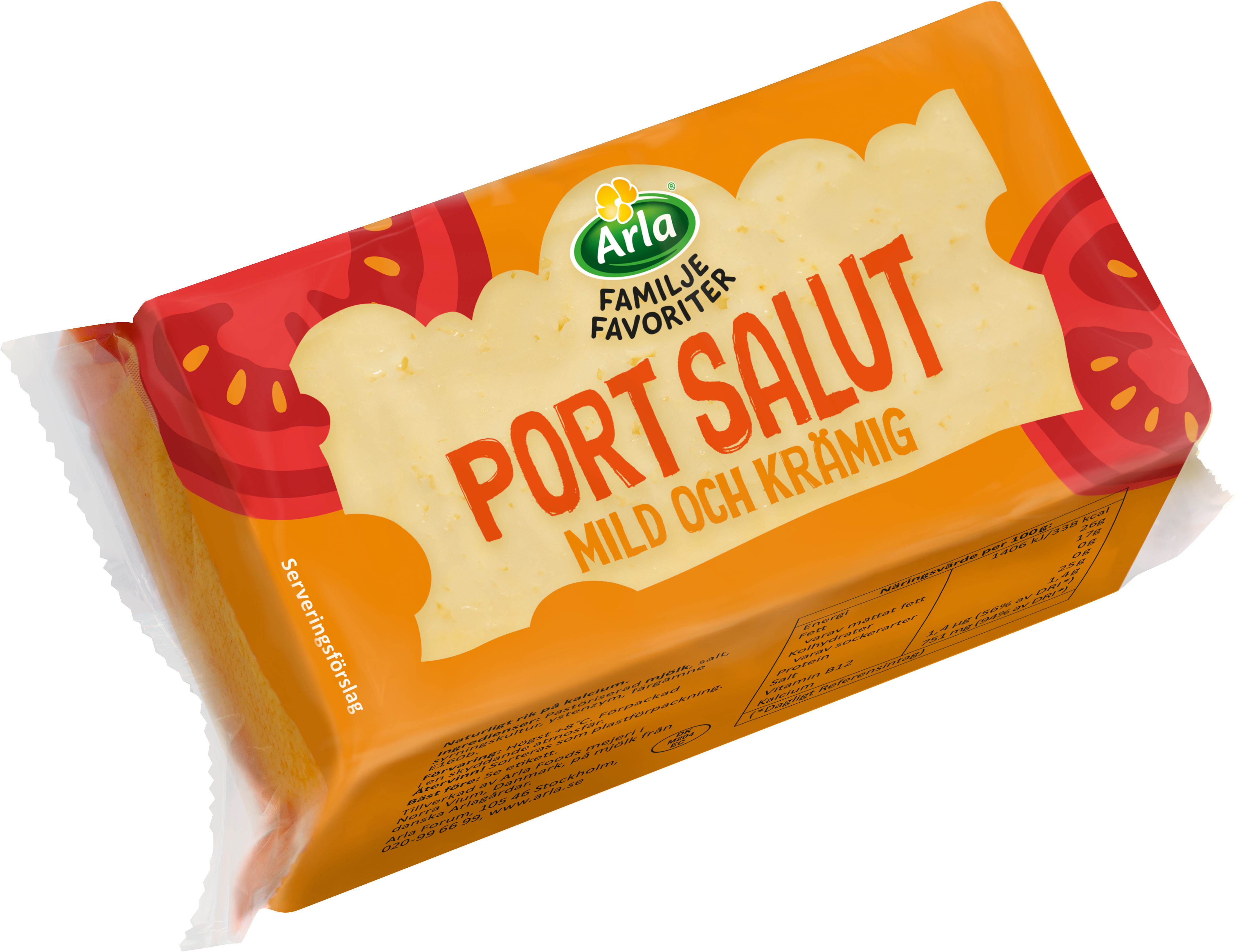 Familjefav Port Salut ost ca 375g
