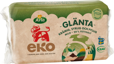 Arla Ko® Ekologisk Glänta eko ost ca 500 g