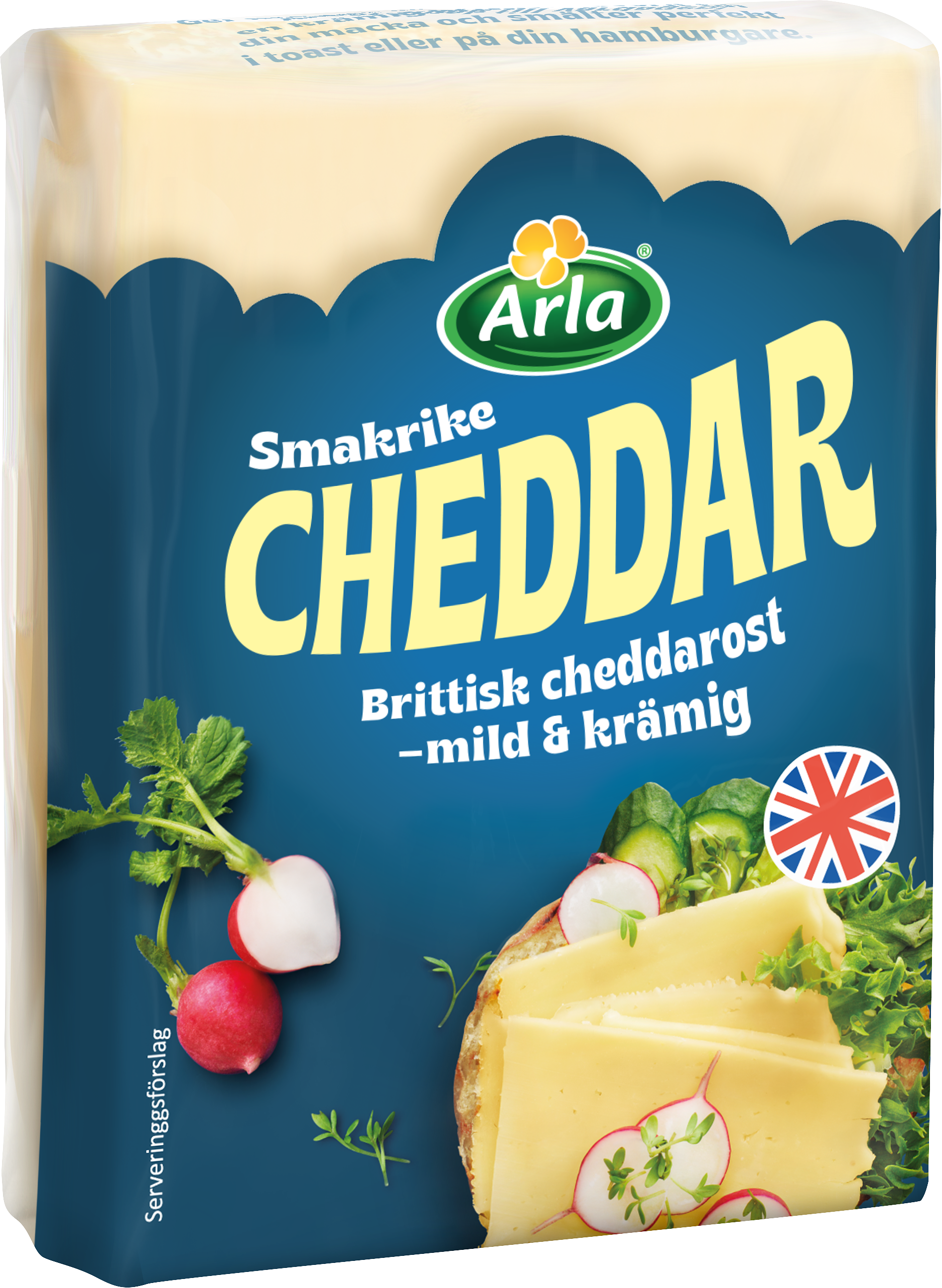Cheddar ost ca 550
