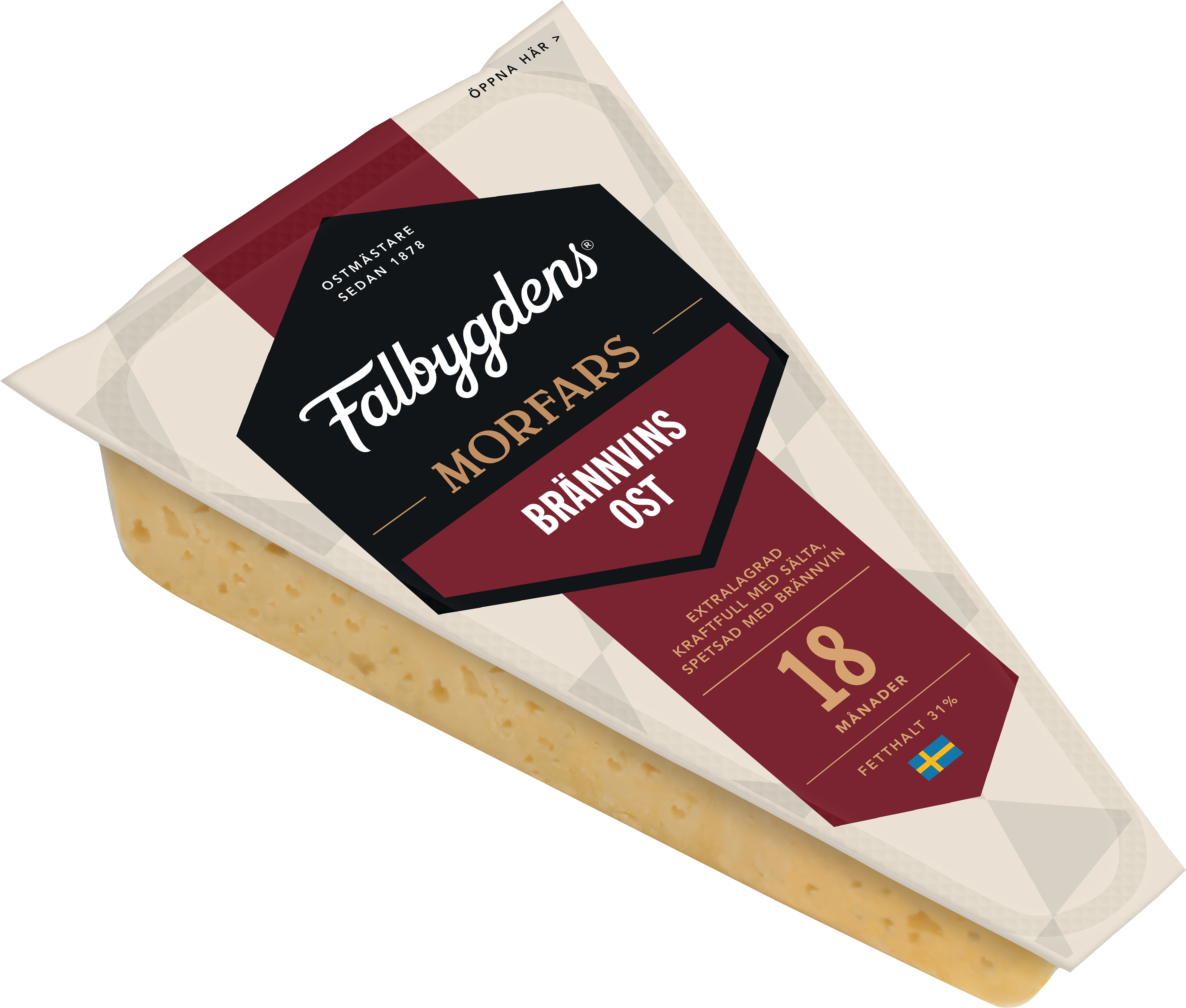 Morfars Brännvinsost lagrad 18 mån ca 530g