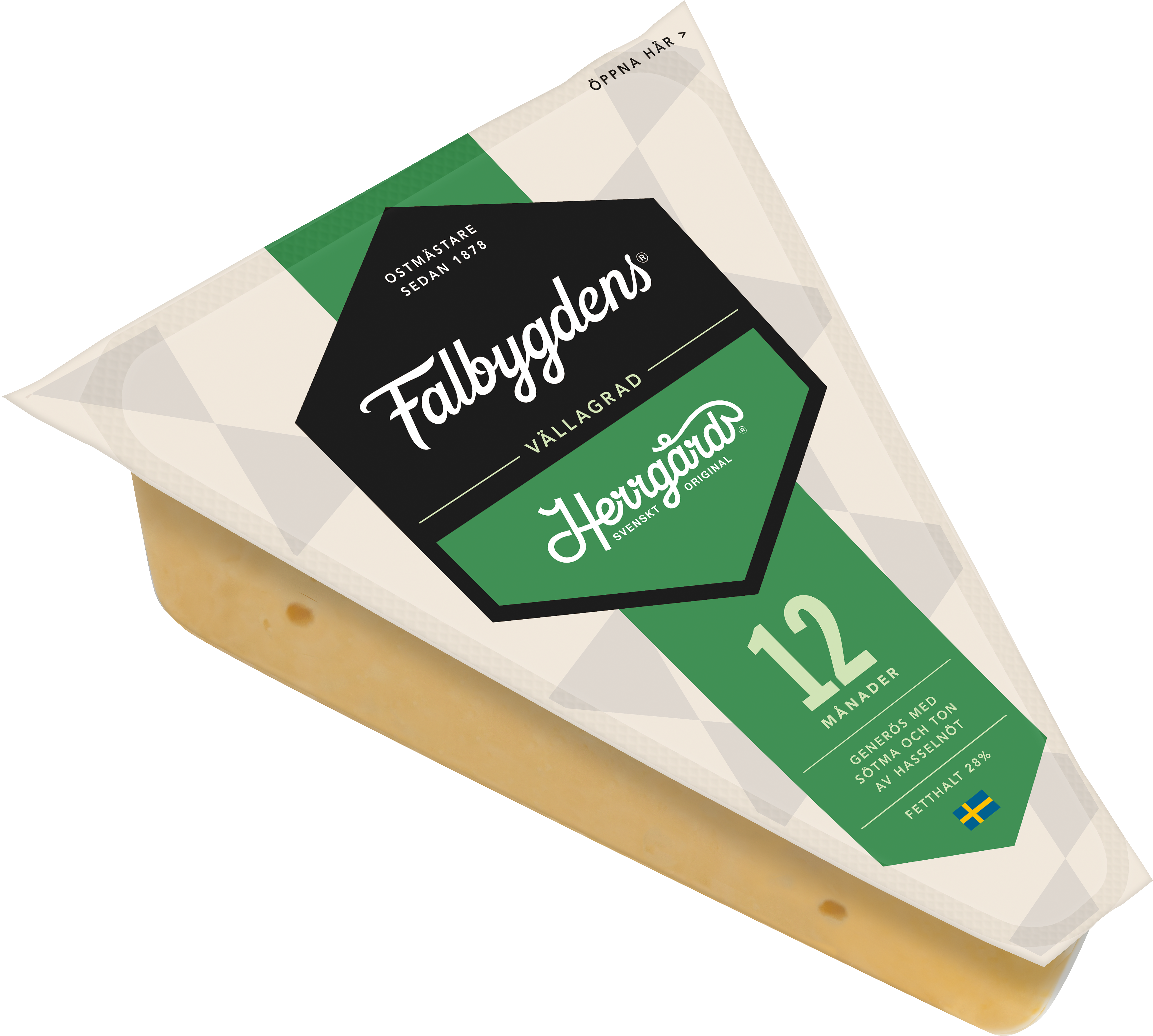 Herrgård® lagrad 12 mån hårdost ca 720g