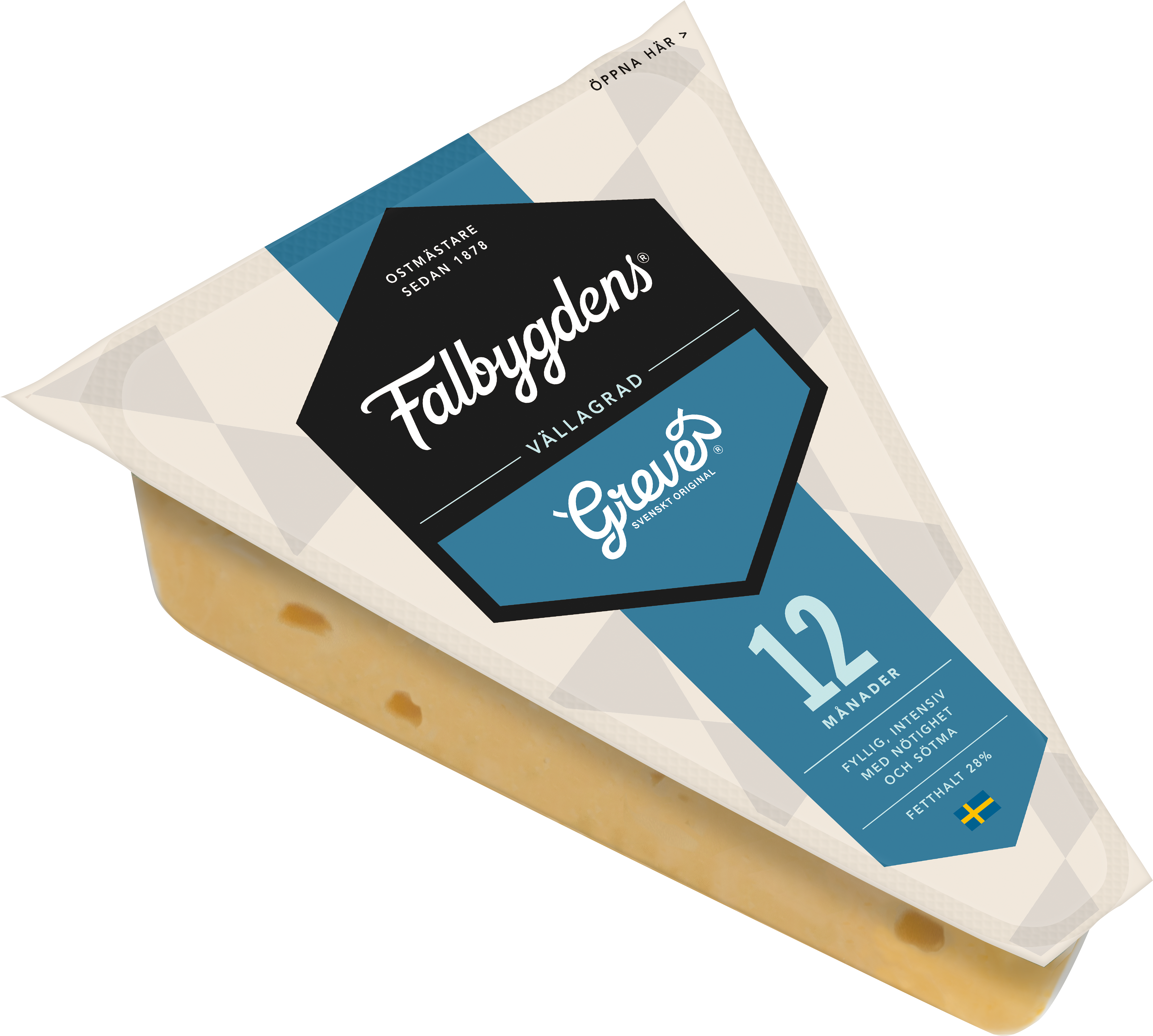 Grevé® lagrad 12 mån hårdost ca 667g