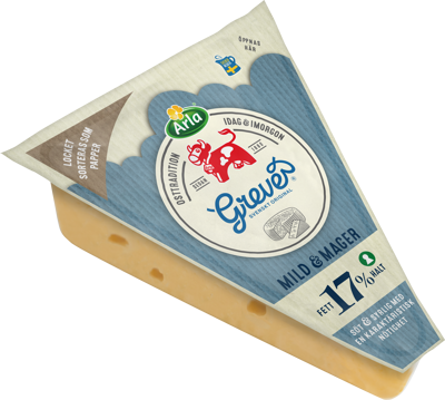 Arla Ko® Grevé® 17% ost ca 700g 667 g