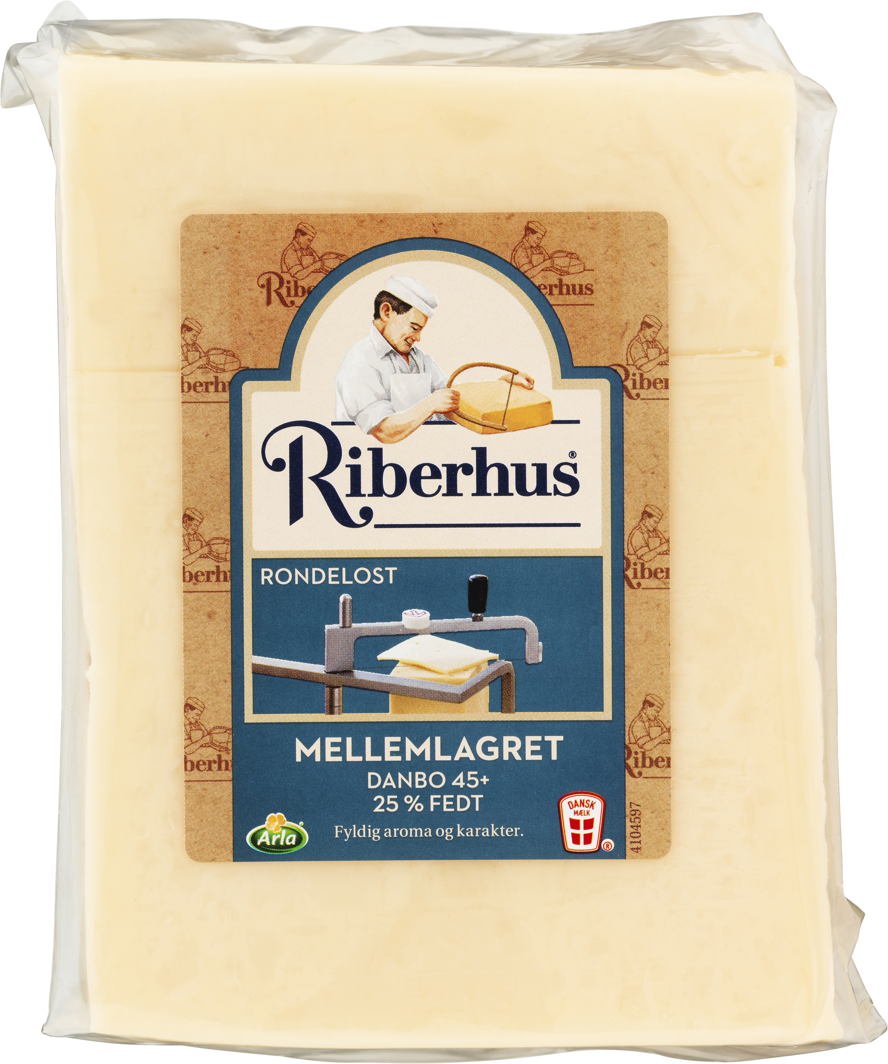 Danbo Rondelost mellemlagret 45+ 791 g