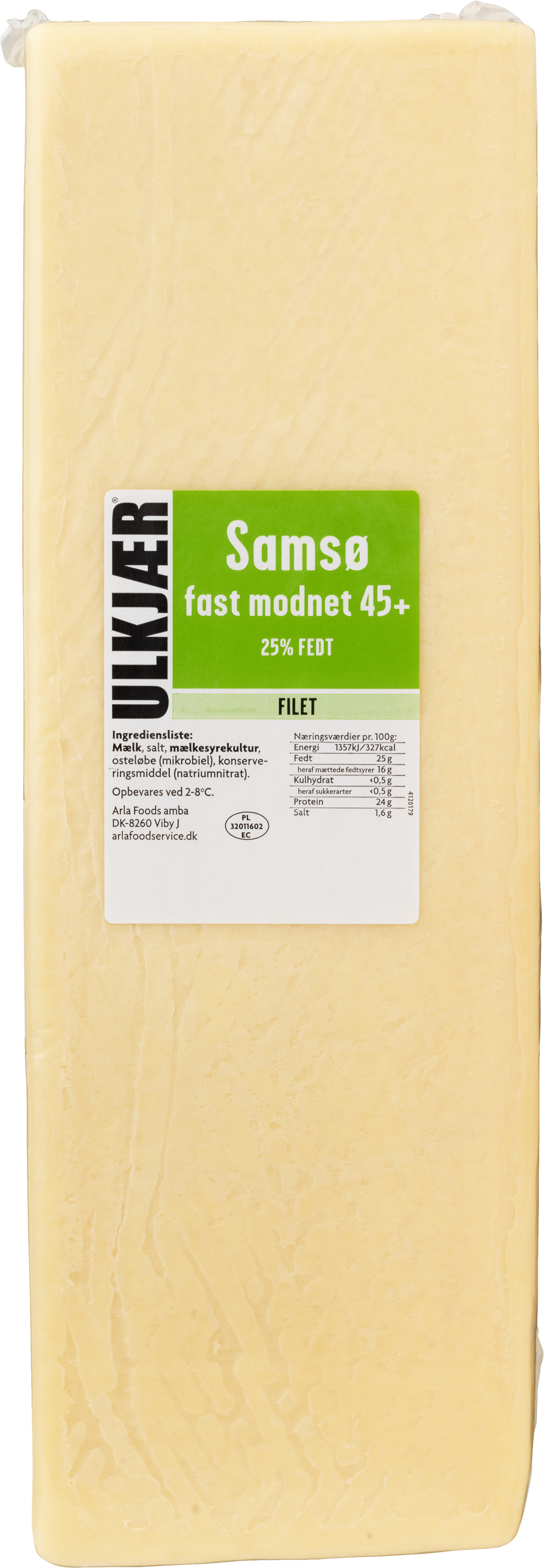 Samsø Ost mild 45+ 4,5 kg