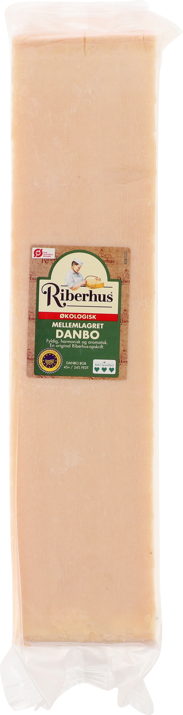 Øko Danbo Ost mellemlagret 3000 g