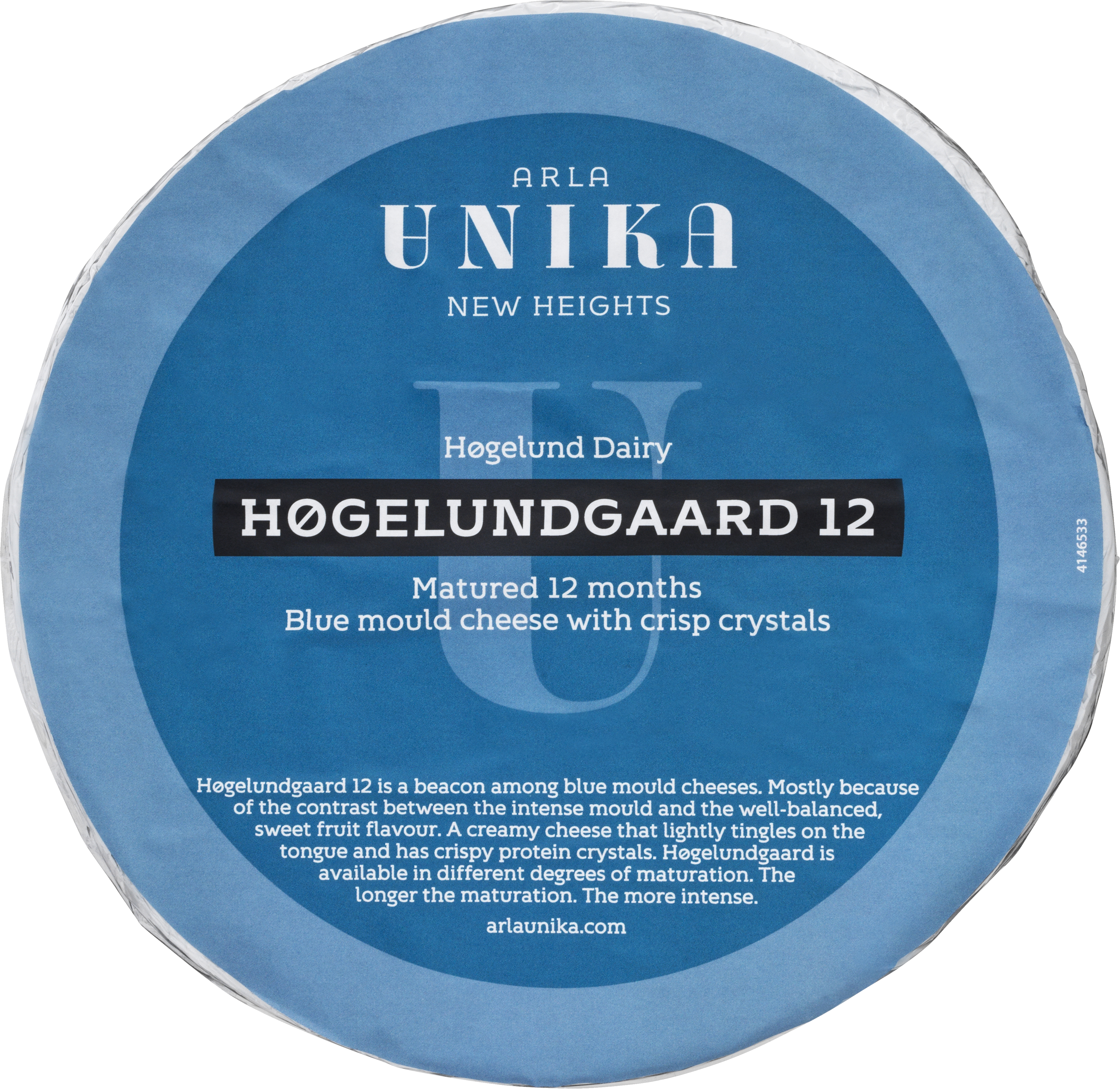Høgelundgaard 12 mdr. Blåskimmelost 60+ 1,5 Kg
