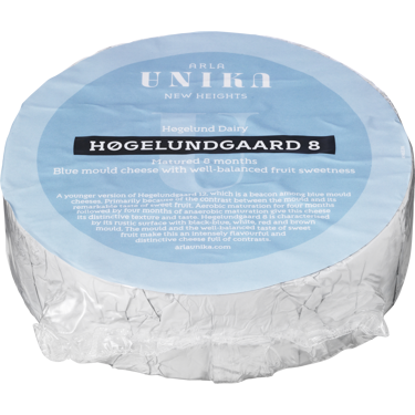 Høgelundgaard 8 mdr. Blåskimmelost 62+ 1500 g