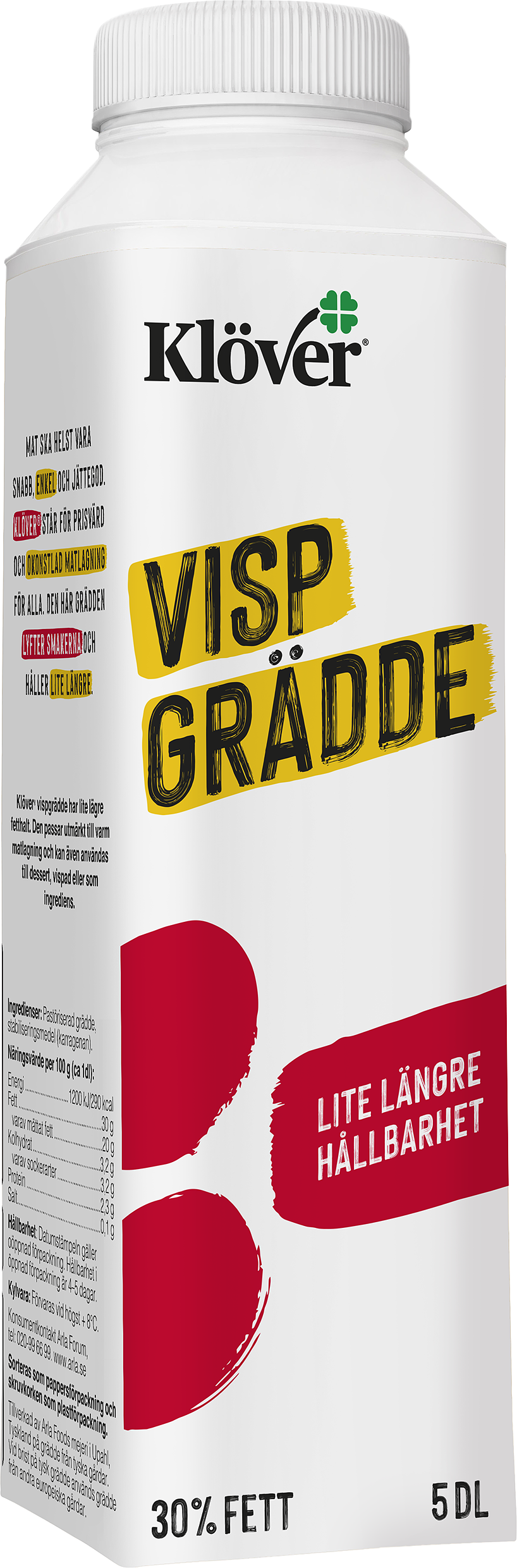 Vispgrädde 30% 5 dl