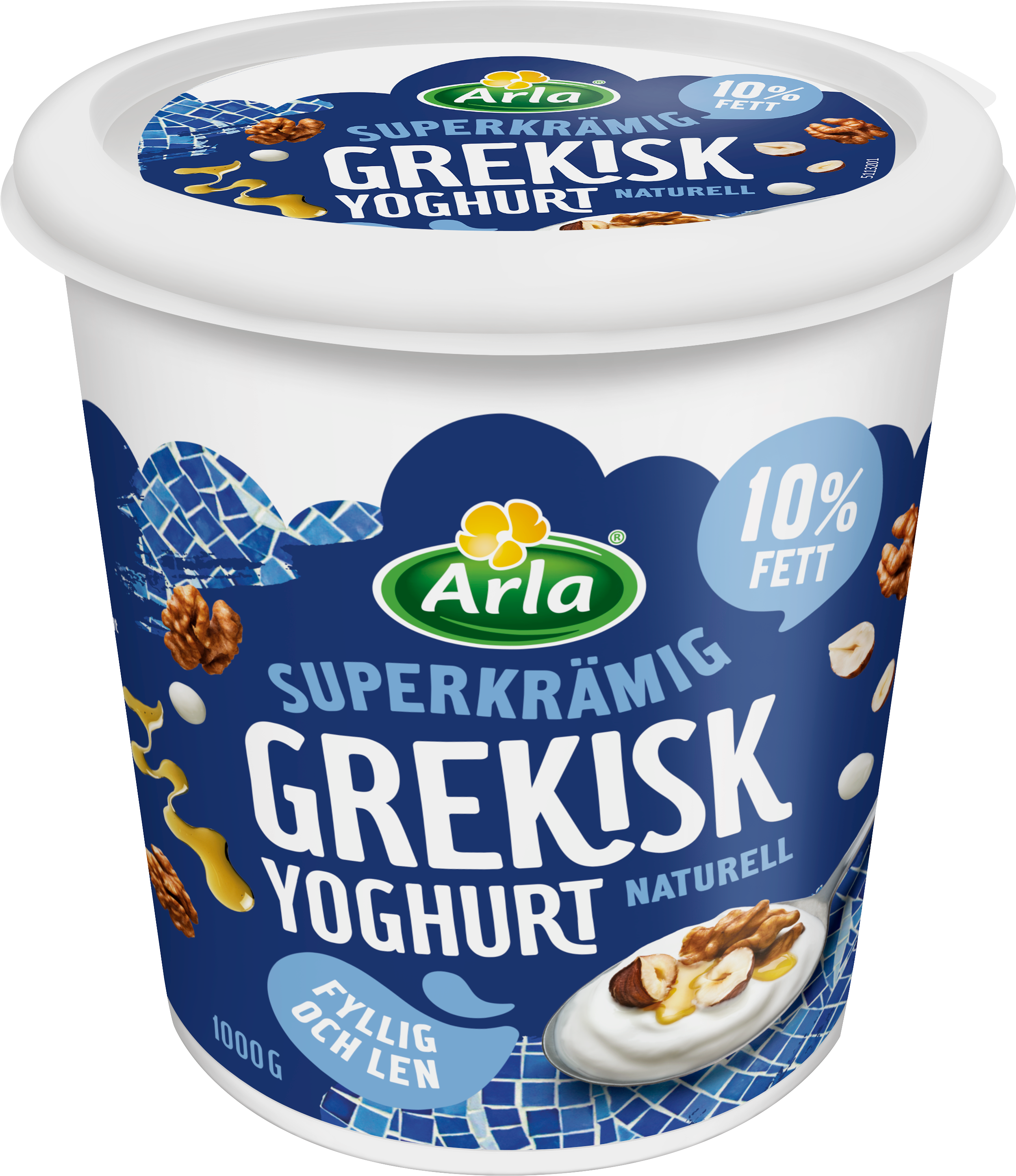 Grekisk yoghurt naturell 10% 1000 g