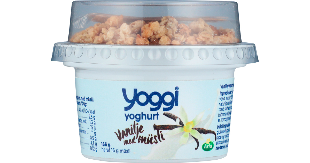 Yoghurt vanilje med 2,5% g |