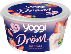 Yoggi® Dröm yoghurt jordgubb 6,6% 450 g