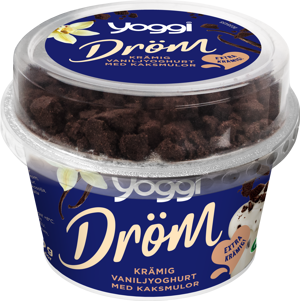 Yoggi® Dröm topcup vanilj / kaksmulor 7,3% 200 g