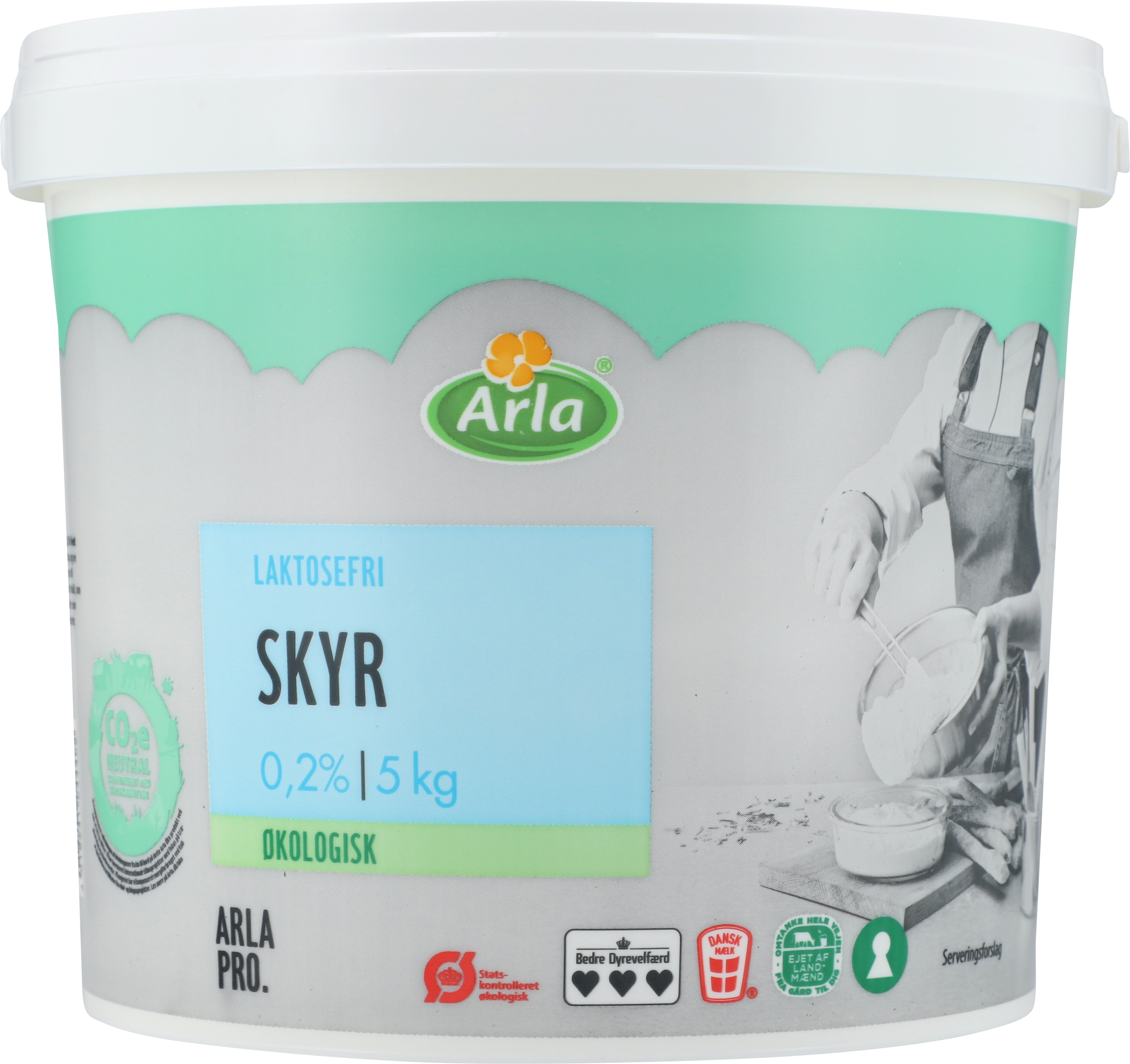 Skyr laktosefri 0,2% 5 kg