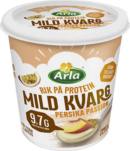 Mild kvarg persika / passion 0.2% 1000 g