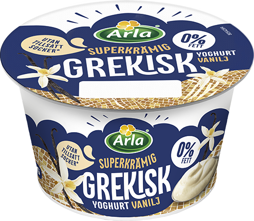 Grekisk yoghurt vanilj 0.2% 200 g