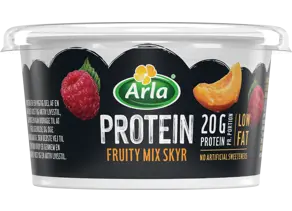 Skyr med fruity mix smag 0,2% fedt 500g