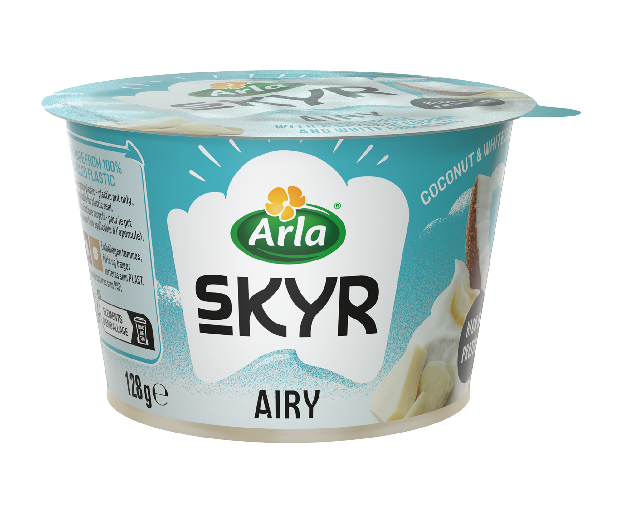 Airy Coconut & White Chocolate 2,9% 128 g