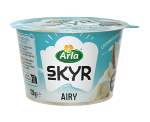 Arla® Airy Coconut & White Chocolate 2,9% 128 g