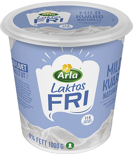 Laktosfri mild kvarg naturell