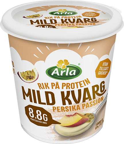 Mild kvarg persika / passion