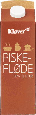KLØVER FLØDE 36% ESL 1x1L