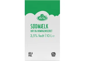 Sødmælk BiB UHT 3,5% 10 l