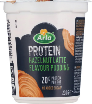 Arla® Protein Hazelnut flavour pudding
