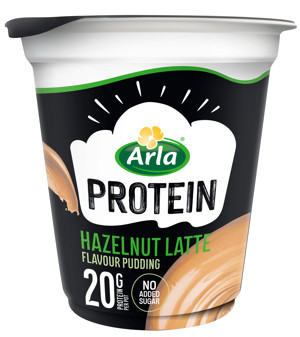 Arla® Protein Hazelnut flavour pudding