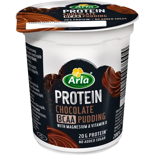 Protein chocolate pudding