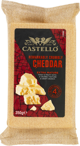 Castello® Cheddar Extra mature 48+ 350 g