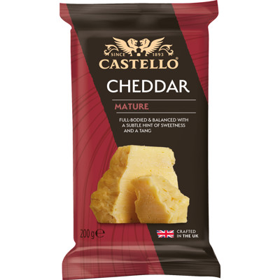 Castello® Cheddar Mature 48+ 200 g