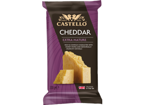 Crumbly Cheddar Extra Mature 48+ 200 g