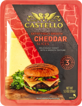 CASTELLO CHED SLICES 1X150G