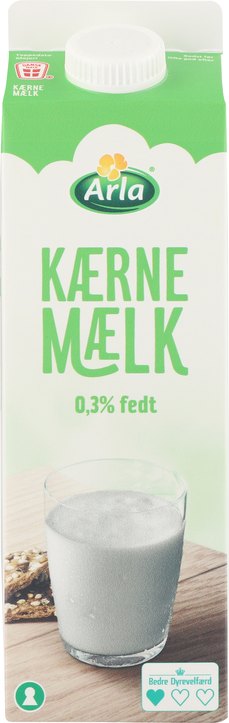 Kærnemælk 0,3% 1 L