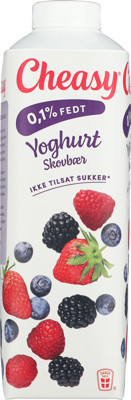 Cheasy® Yoghurt skovbær 0,1% 1000 g