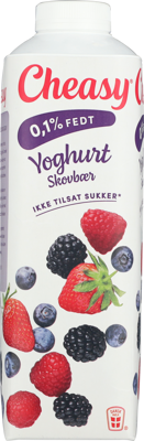Cheasy® Yoghurt skovbær 0,1% 1000 g