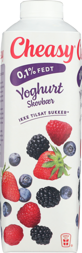 Cheasy® Yoghurt skovbær 0,1% 1000 g