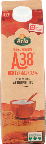 Arla A38® Øko tykmælk 3,5% 1000 g