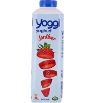 Yoghurt jordbær 1,4% 1000 g
