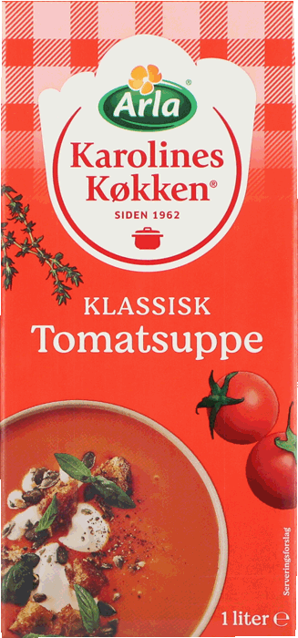 Arla Karolines Køkken® Klassisk Tomatsuppe 3% 1 L
