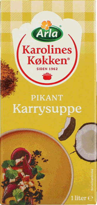 Pikant karrysuppe 3% 1 L