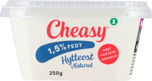 Cheasy® Hytteost naturel 1,5% 250 g