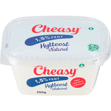Hytteost naturel 1,5% 250 g