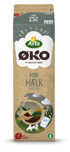 Arla® ØKO Økologisk Minimælk 0,4% 1 l