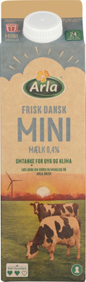 Arla® 24 Frisk Dansk Minimælk 0,4% 1 L