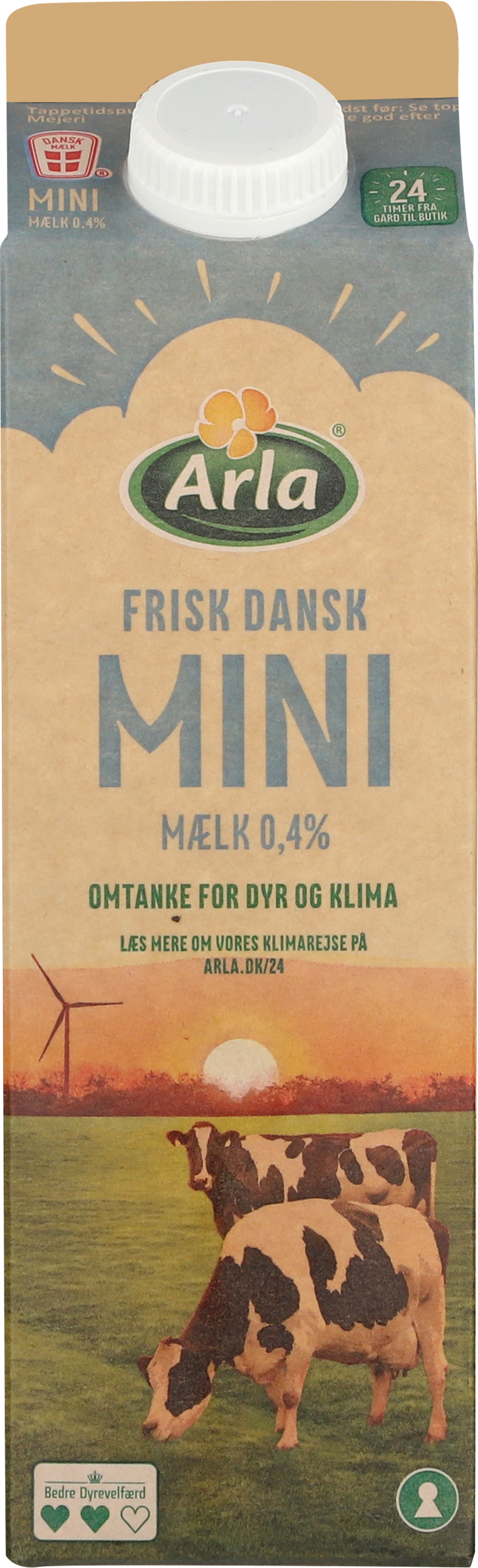 Frisk Dansk Minimælk 0,4% 1 L