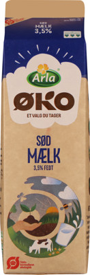 Arla® ØKO økologisk sødmælk 3,5% 1 L