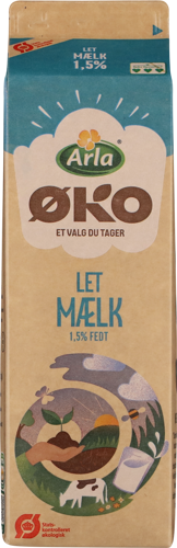 Arla® ØKO Økologisk Letmælk 1,5% 1l 1 l