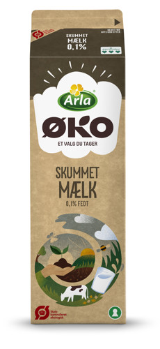 Arla® ØKO økologisk skummetmælk 0,1% 1 L 1 l